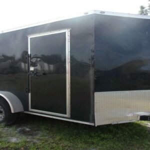 Used 2023 JCMI 6 x 12 Enclosed 7k Cargo Trailer