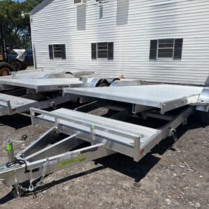New 2027 Sport Haven 7 x 20 Aluminum Gravity Tilt Trailer 7k GVWR