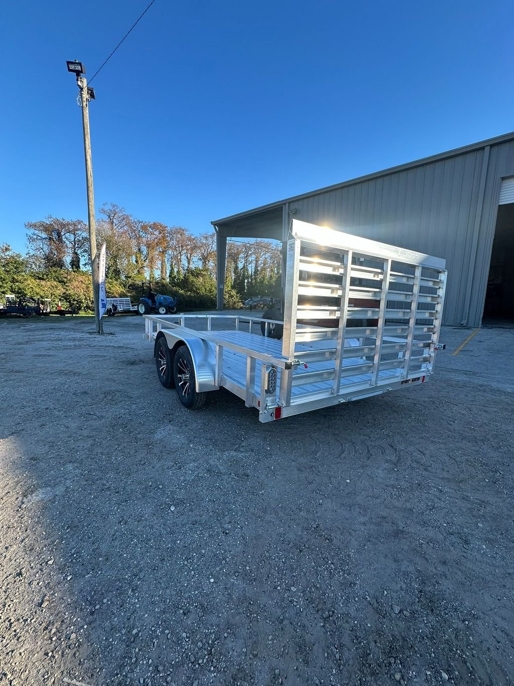 New 2026 Sport Haven 7 x 14 Aluminum Utility Trailer 7k GVWR - Image 5