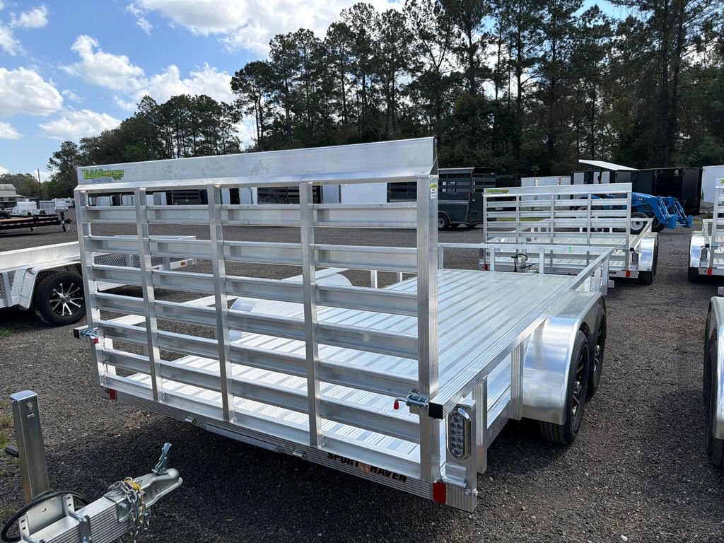 New 2026 Sport Haven 7 x 16 Aluminum Utility Trailer 7k GVWR - Image 3