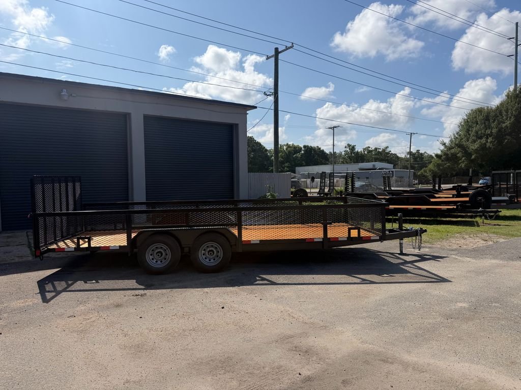 New 2026 Worldwide 7 x 20 2' Mesh Utility Trailer 10k GVWR - Image 7