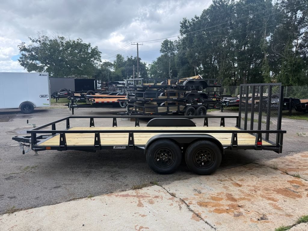 New 2027 HTC 7 x 16 Utility Trailer 7k GVWR - Image 7