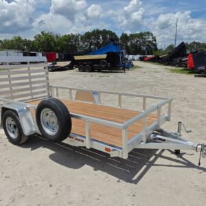 New 2026 Sport Haven  6 x 12 Aluminum Utility 3.5k Trailer