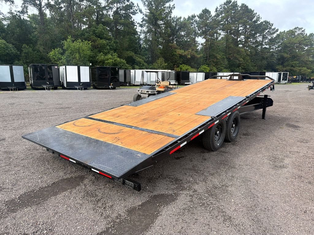 New 2026 Rawmaxx 8.5 x 24 Flatbed Tilt Trailer 14k GVWR - Image 3