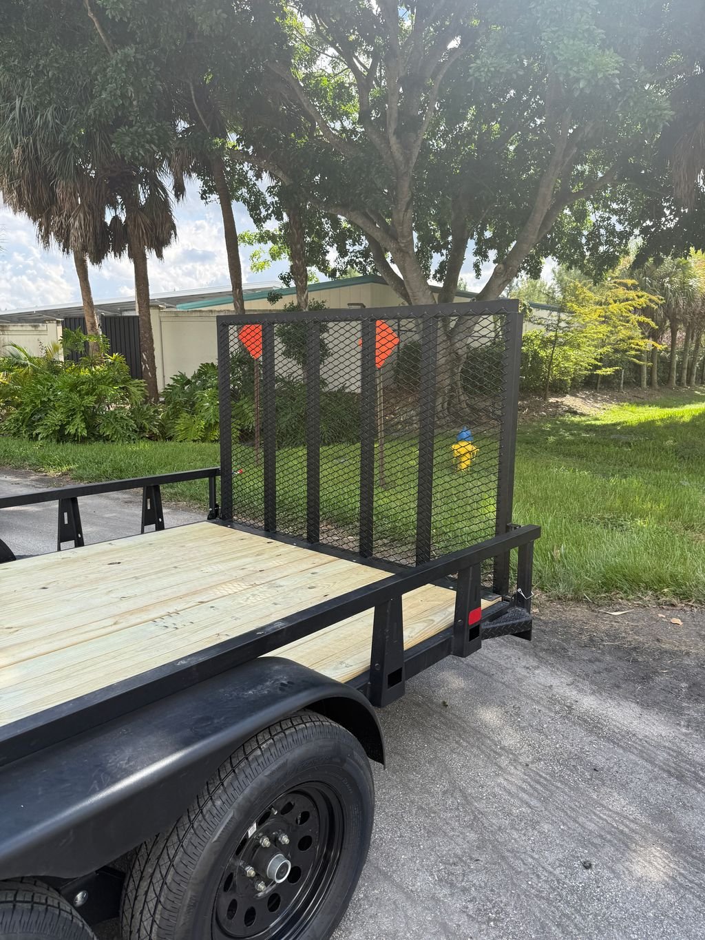 New 2027 HTC 7 x 16 Utility Trailer 7k GVWR - Image 8