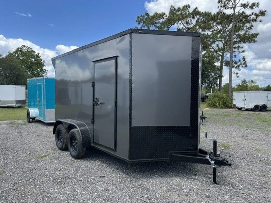 New 2026 Trailer Source 7 x 12 Enclosed Trailer 7k GVWR - Image 4