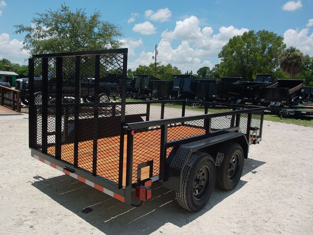 New 2026 Worldwide 6 x 12 2' Mesh Utility Trailer 7k GVWR - Image 5