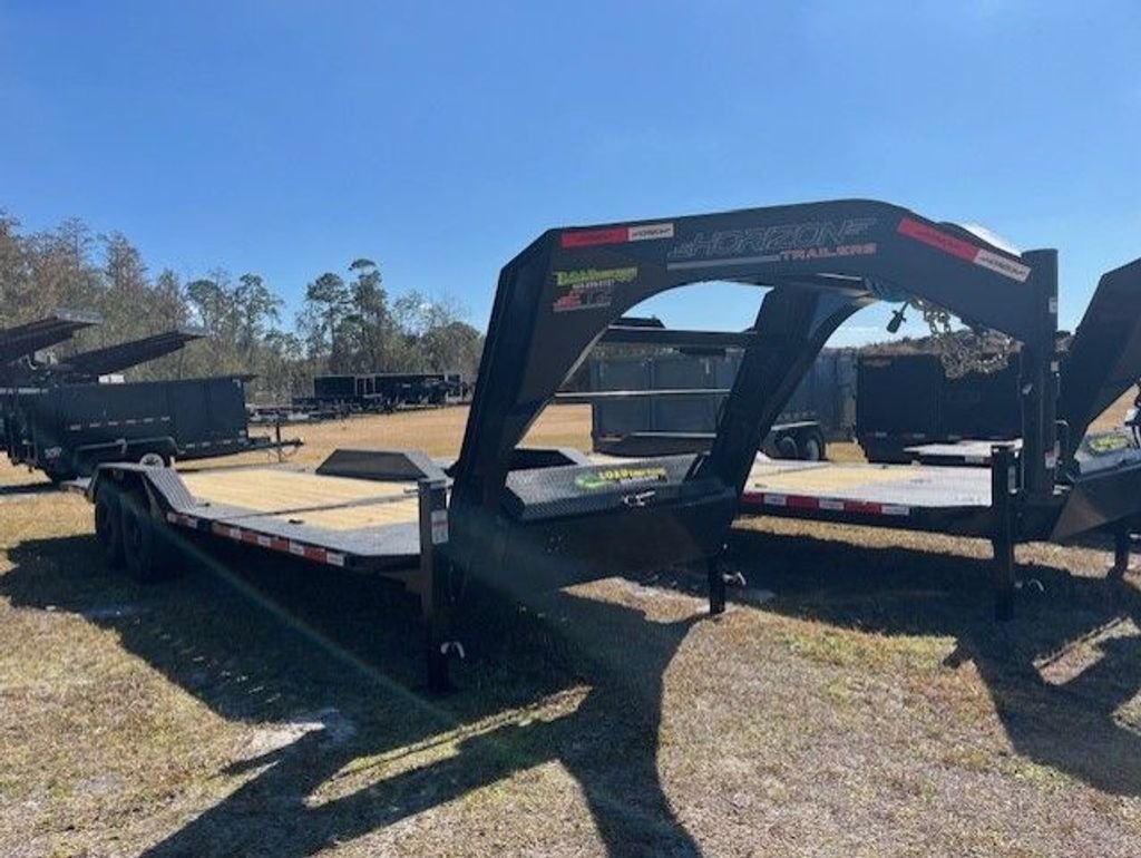 New 2026 Horizon 8.5 x 24 Gooseneck Gravity Tilt Trailer 17k GVWR - Image 3