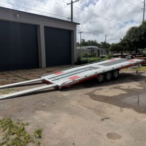 New 2026 Brian James 7.5 x 20 T Transporter Tilt Trailer 7k GVWR