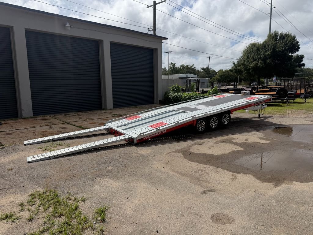New 2026 Brian James 7.5 x 20 T Transporter Tilt Trailer 7k GVWR