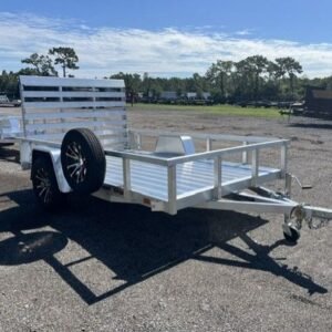 New 2027 Sport Haven 6 x 12 Aluminum Utility Trailer 3.5k GVWR