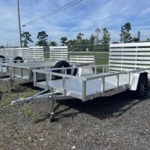 New 2027 Sport Haven 6 x 12 Aluminum Utility Trailer 3.5k GVWR