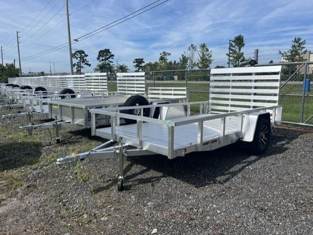 New 2027 Sport Haven 6 x 12 Aluminum Utility Trailer 3.5k GVWR