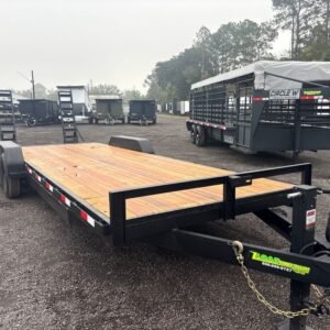 New 2026 Taylor 7 x 24 Equipment Trailer 14k GVWR