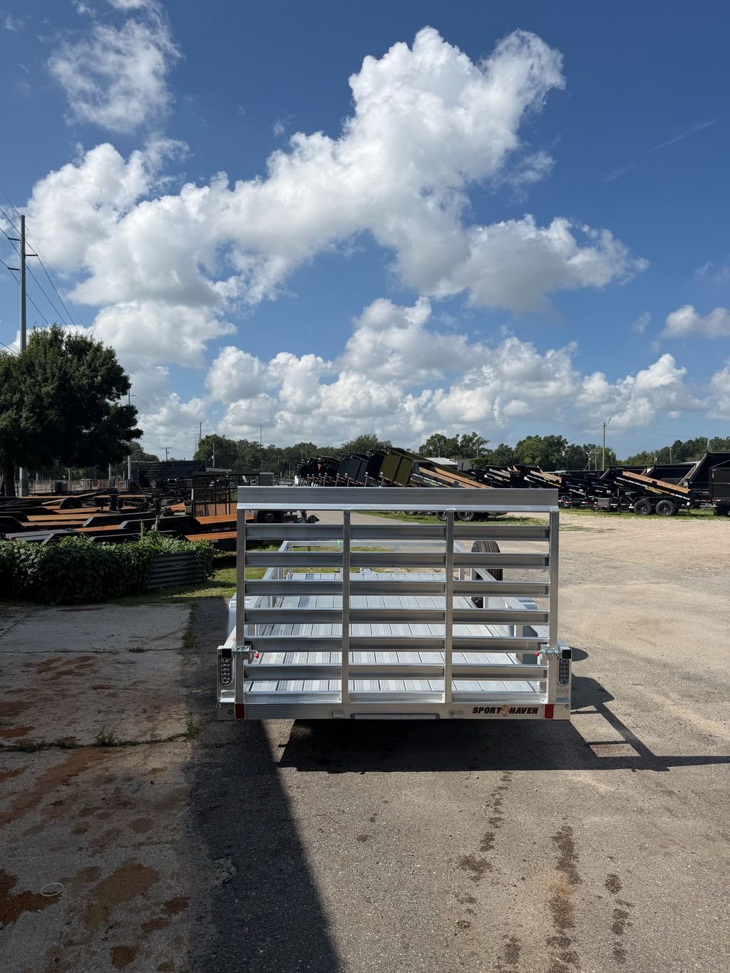 New 2027 Sport Haven 6 x 12 Aluminum Utility Trailer 3.5k GVWR - Image 4