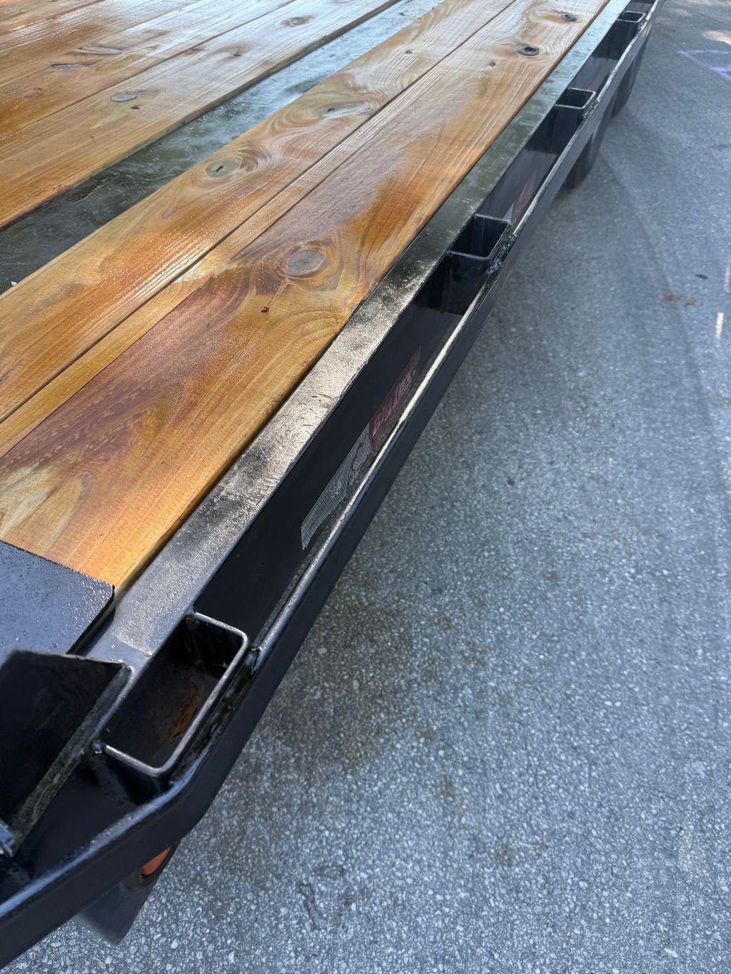 Used 2017 Big Tex 8.5 x 20 Flatbed Trailer 14k GVWR - Image 5