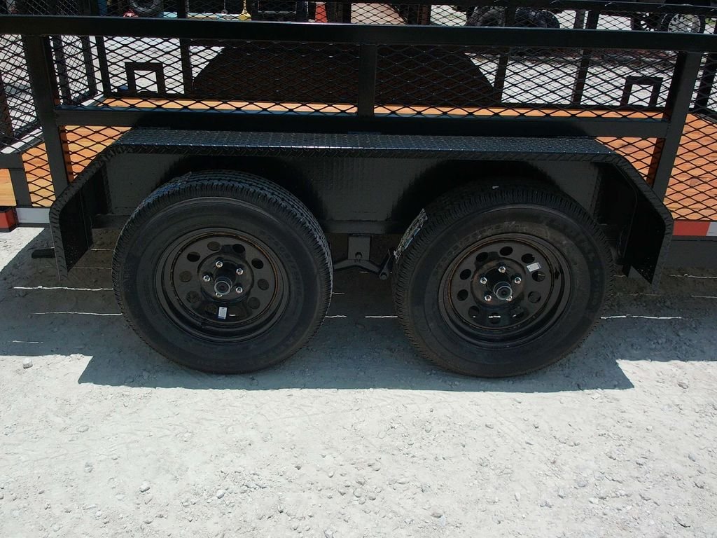 New 2026 Worldwide 6 x 12 2' Mesh Utility Trailer 7k GVWR - Image 4