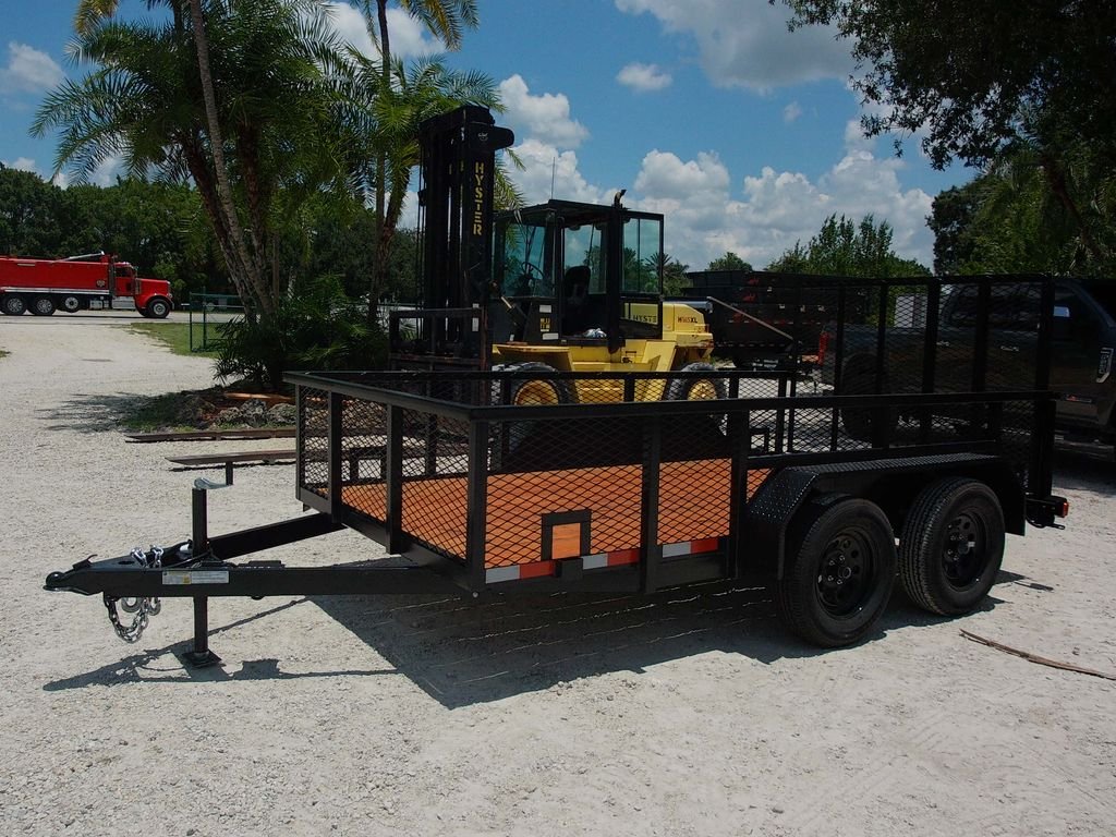 New 2026 Worldwide 6 x 12 2' Mesh Utility Trailer 7k GVWR