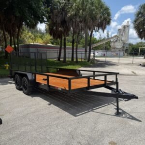 New 2026 Worldwide 7 x 16 Utility Trailer 7k GVWR