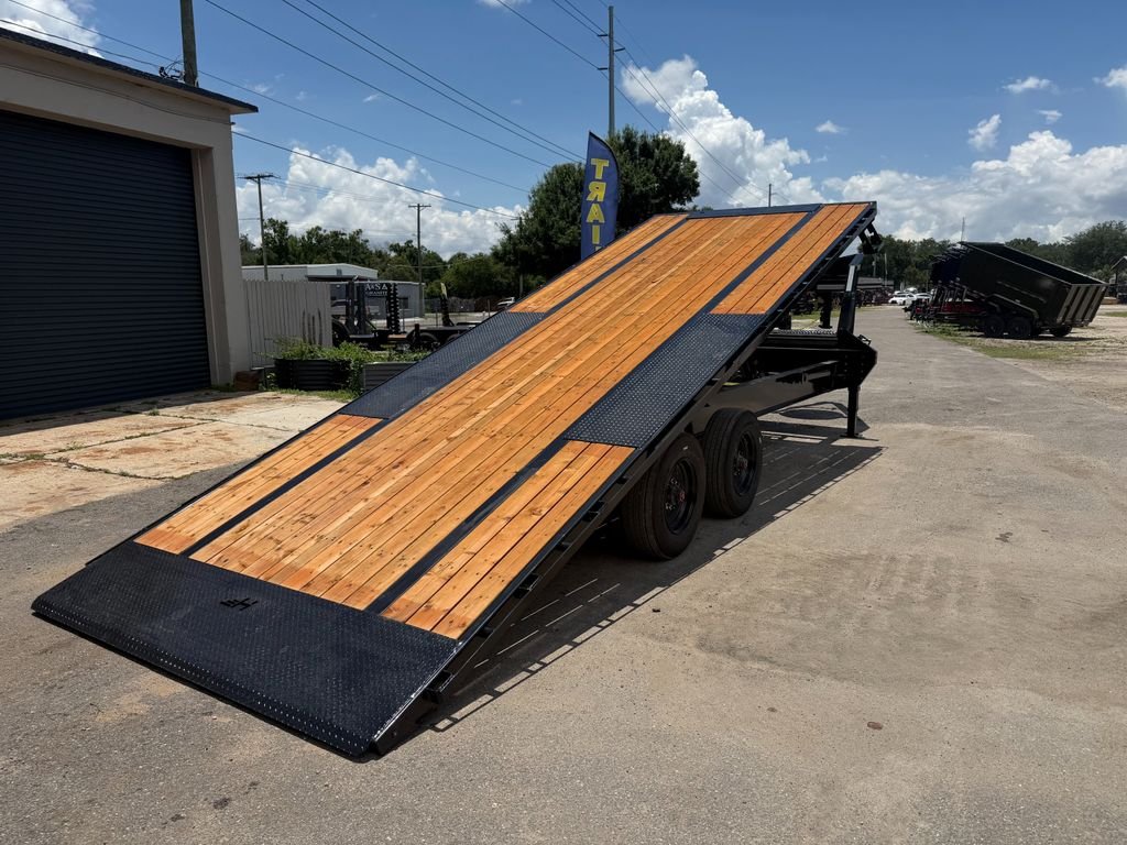 New 2026 Horizon 8.5 x 24 Gooseneck Flatbed Tilt Trailer 22k GVWR - Image 12