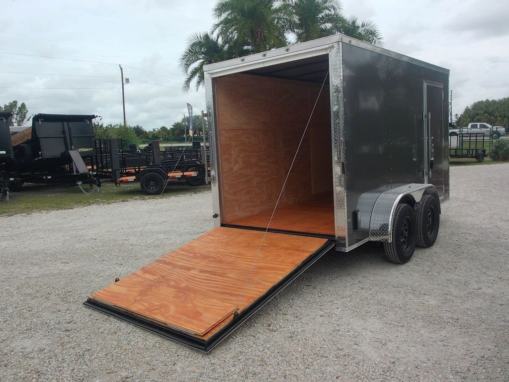 New 2026 Trailer Source 6 x 12 Enclosed Trailer 7k GVWR - Image 3