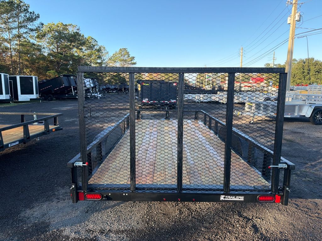 New 2026 HTC 7 x 16 Utility Trailer 7k GVWR - Image 5