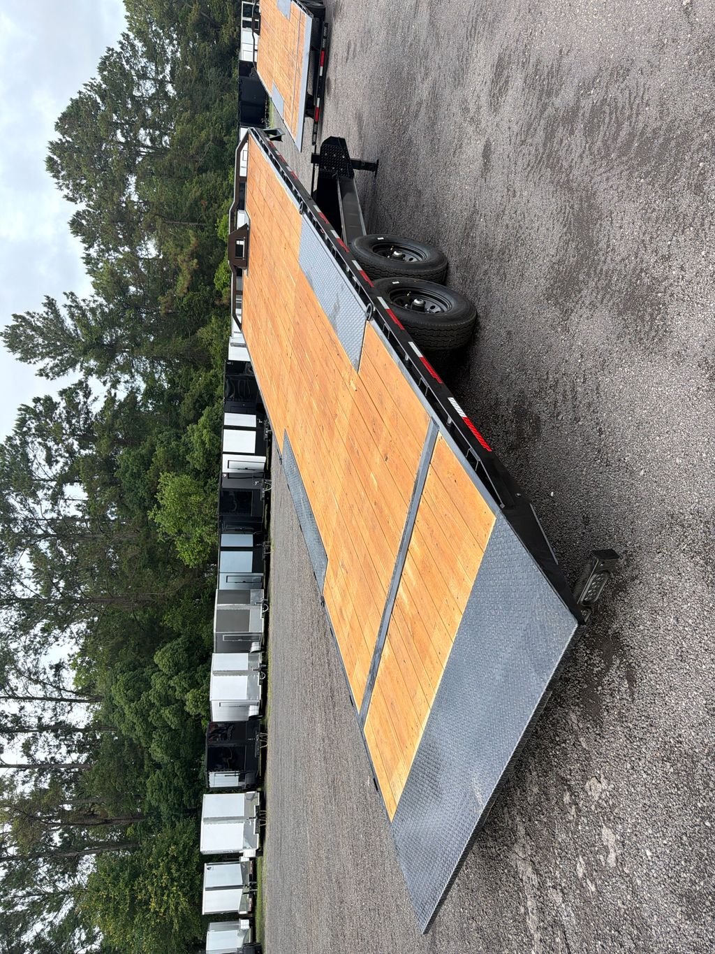 New 2026 Rawmaxx 8.5 x 24 Flatbed Tilt Trailer 14k GVWR - Image 4