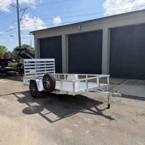New 2027 Sport Haven 6 x 12 Aluminum Utility Trailer 3.5k GVWR