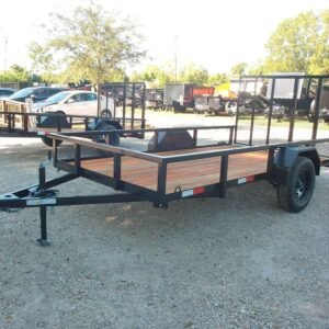 New 2026 Worldwide 6 x 12 Utility Trailer 3.5k GVWR
