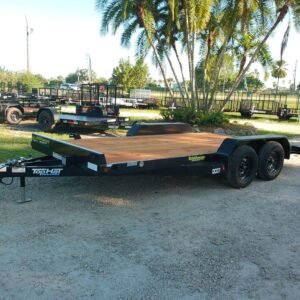 New 2026 Top Hat 7 x 16 Car Hauler Trailer 7k GVWR