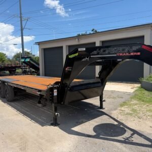 New 2026 Horizon 8.5 x 24 Gooseneck Flatbed Tilt Trailer 22k GVWR