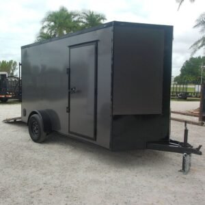 New 2026 Trailer Source 6 x 12 Enclosed Trailer 3.5k GVWR