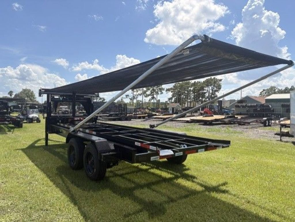 New 2027 Horizon 7 x 20 Gooseneck Roll Off Frame Trailer 25k GVWR
