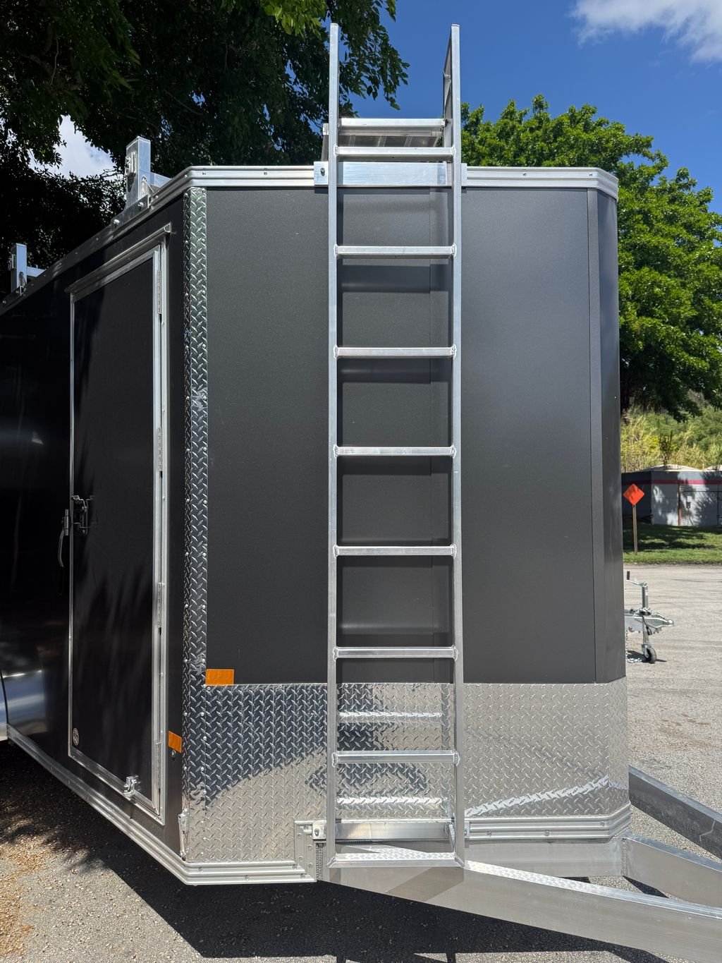New 2026 Alcom 7 x 16 Contractor Trailer 7k GVWR - Image 4