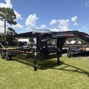New 2027 Horizon 7 x 20 Gooseneck Roll Off Frame Trailer 25k GVWR