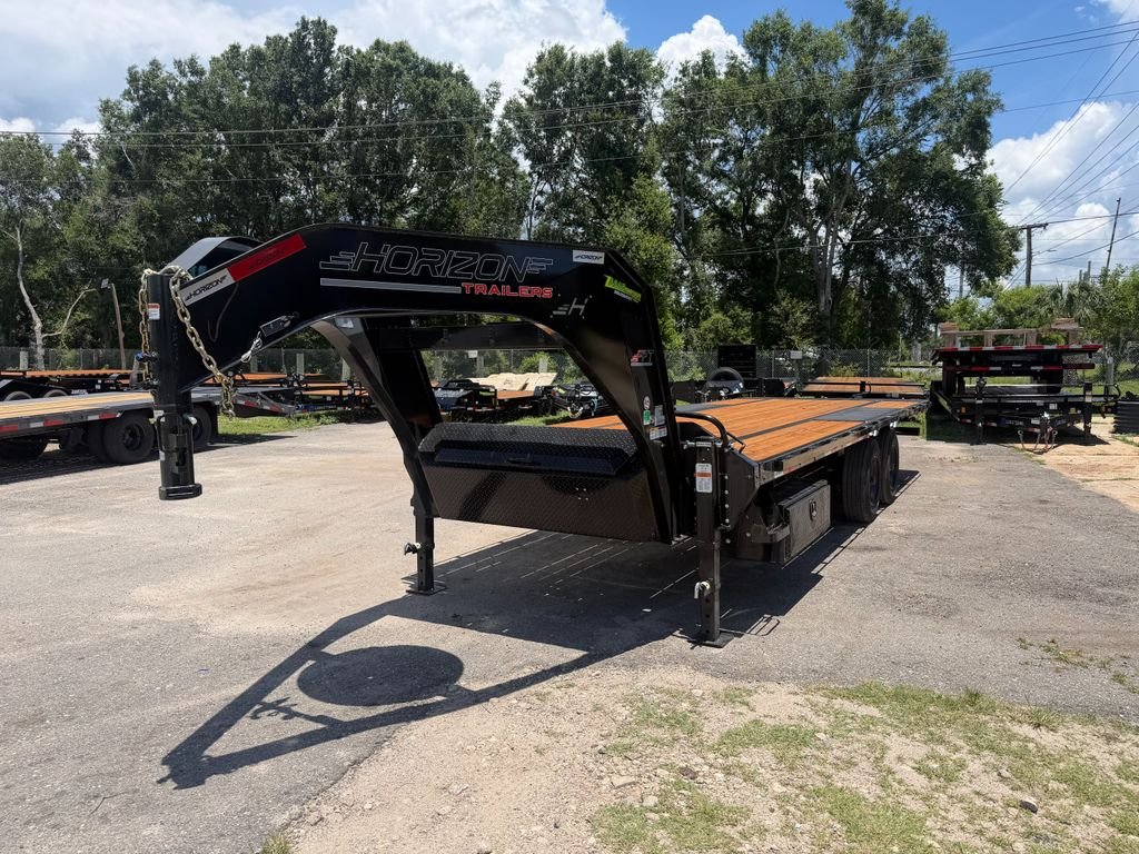 New 2026 Horizon 8.5 x 24 Gooseneck Flatbed Tilt Trailer 22k GVWR - Image 13