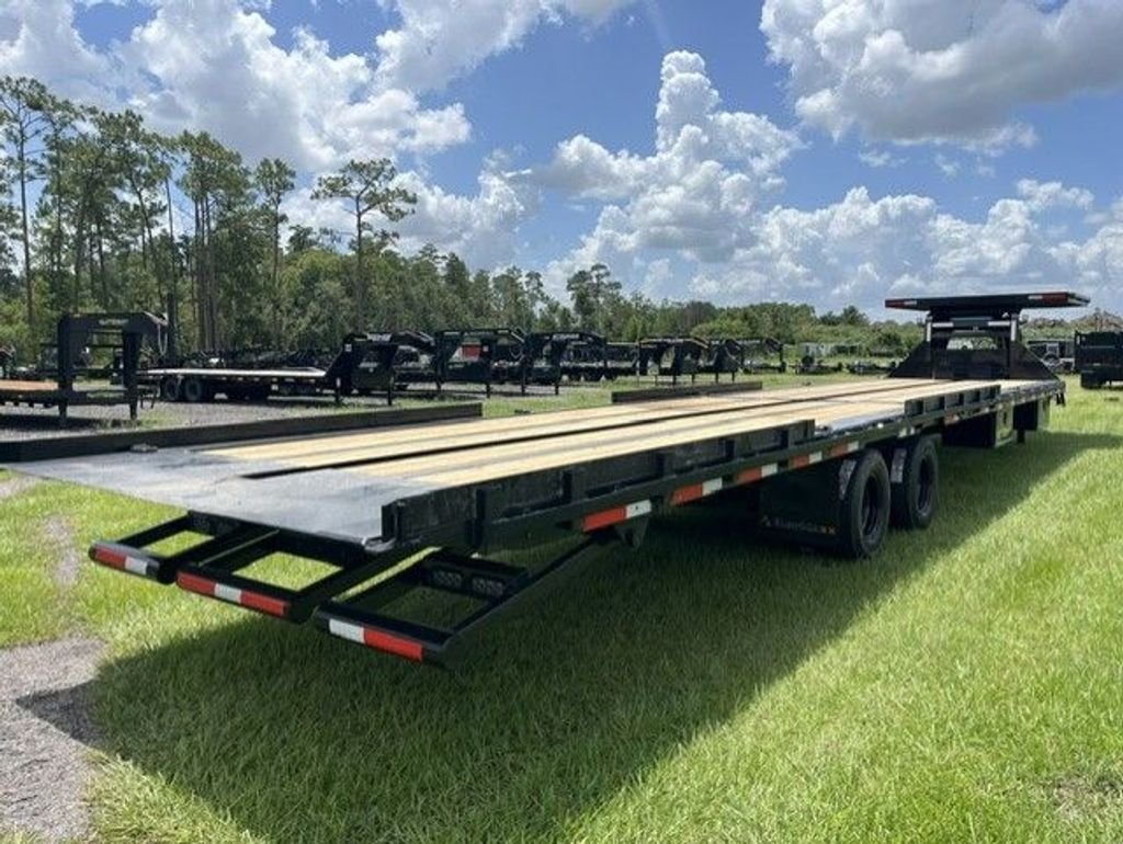 New 2027 Rawmaxx 8.5 x 40 Gooseneck Flatbed Tilt Trailer 20k GVWR - Image 9