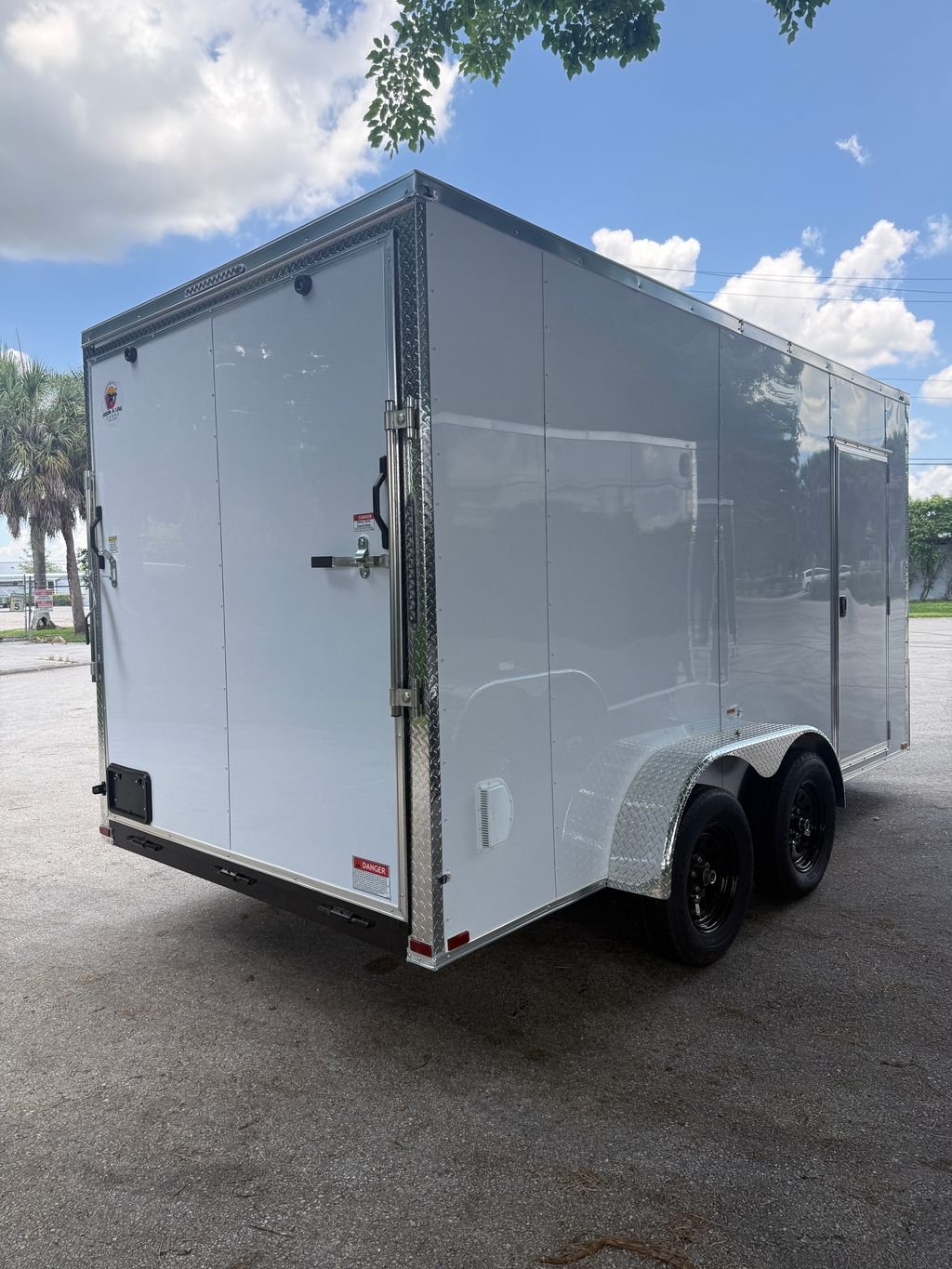 New 2026 Hook & Line 7 x 14 Enclosed Trailer 7k GVWR - Image 7