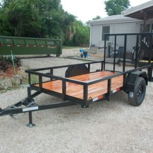 New 2026 Worldwide 5 x 8 Utility Trailer 3.5k GVWR