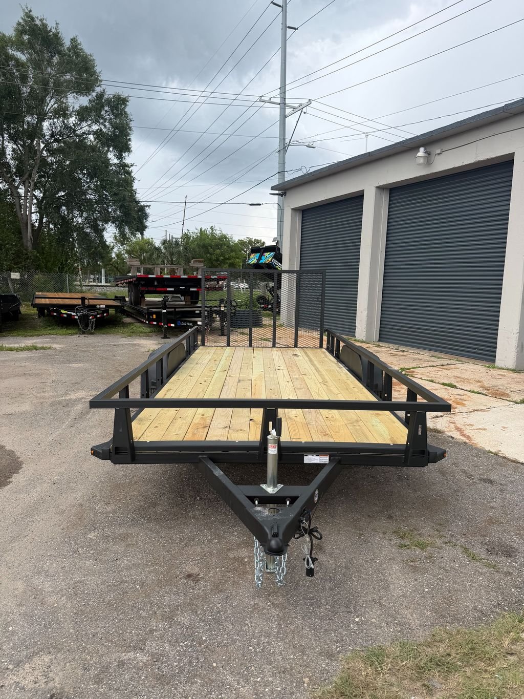 New 2027 HTC 7 x 16 Utility Trailer 7k GVWR - Image 6