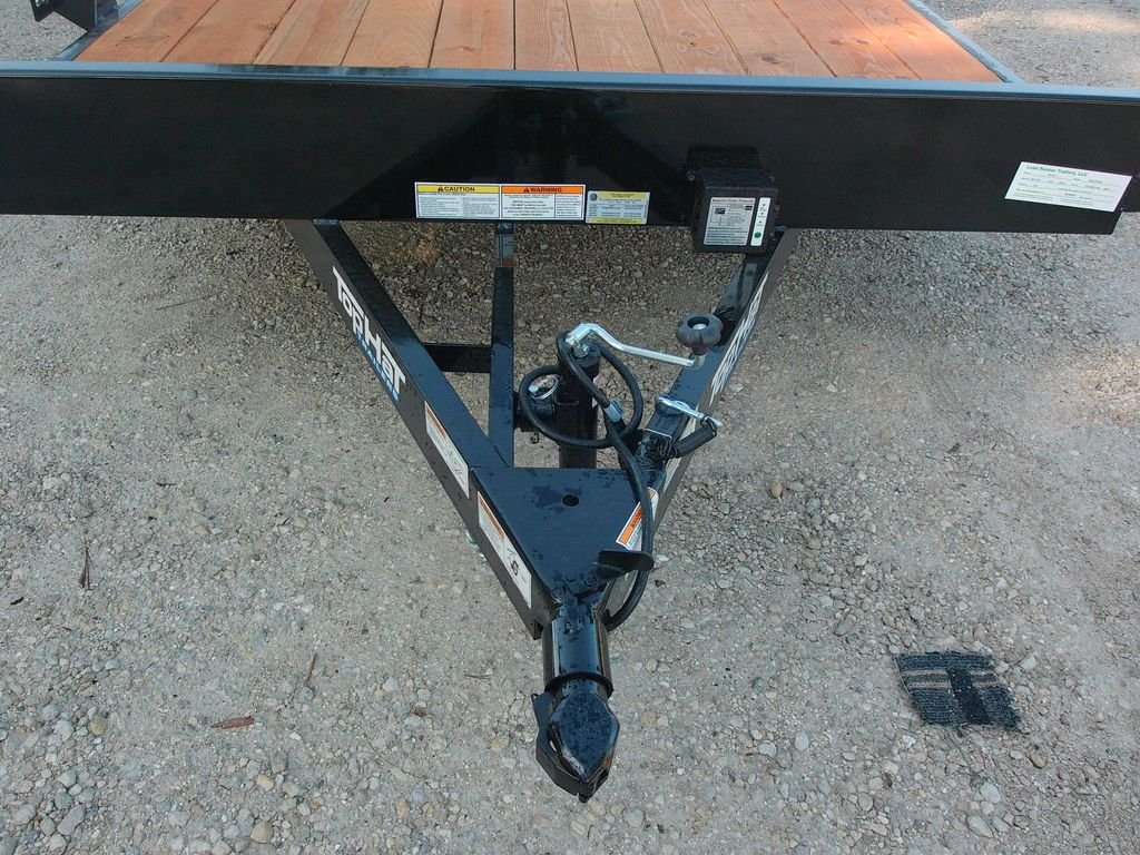 New 2026 Top Hat 7 x 20 Car Hauler Trailer 7k GVWR - Image 2