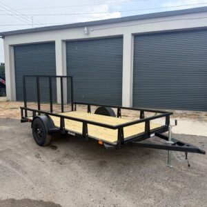 New 2027 HTC 6 x 12 Utility Trailer 3.5k GVWR