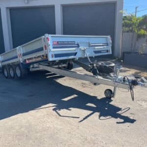 New 2025 Brian James 7 x 15 Connect Flatbed Trailer 7k GVWR