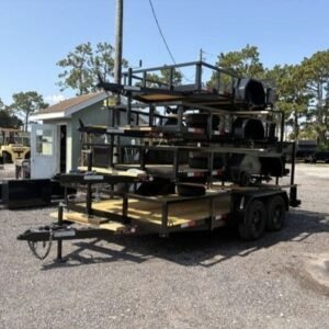 New 2026 Worldwide 6 x 12 Utility Trailer 7k GVWR