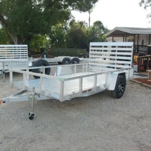 New 2027 Sport Haven 6 x 12 Aluminum Utility Trailer 3.5k GVWR
