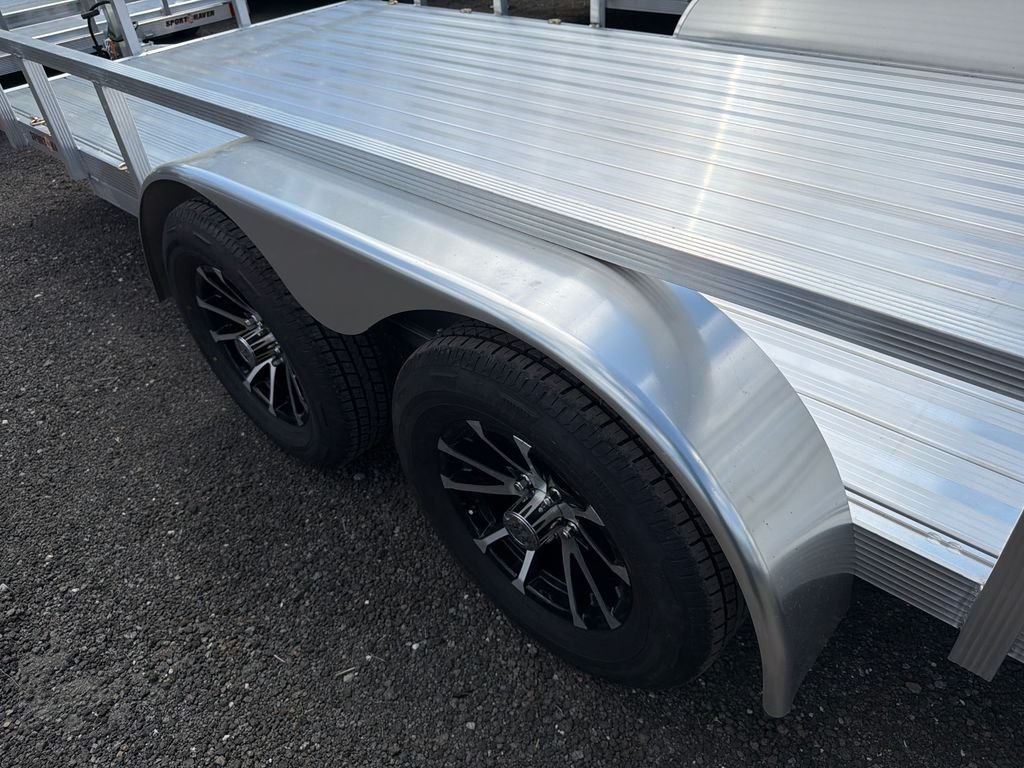 New 2026 Sport Haven 7 x 16 Aluminum Utility Trailer 7k GVWR - Image 6