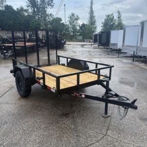 New 2026 Worldwide 5 x 8 Utility Trailer 3.5k GVWR