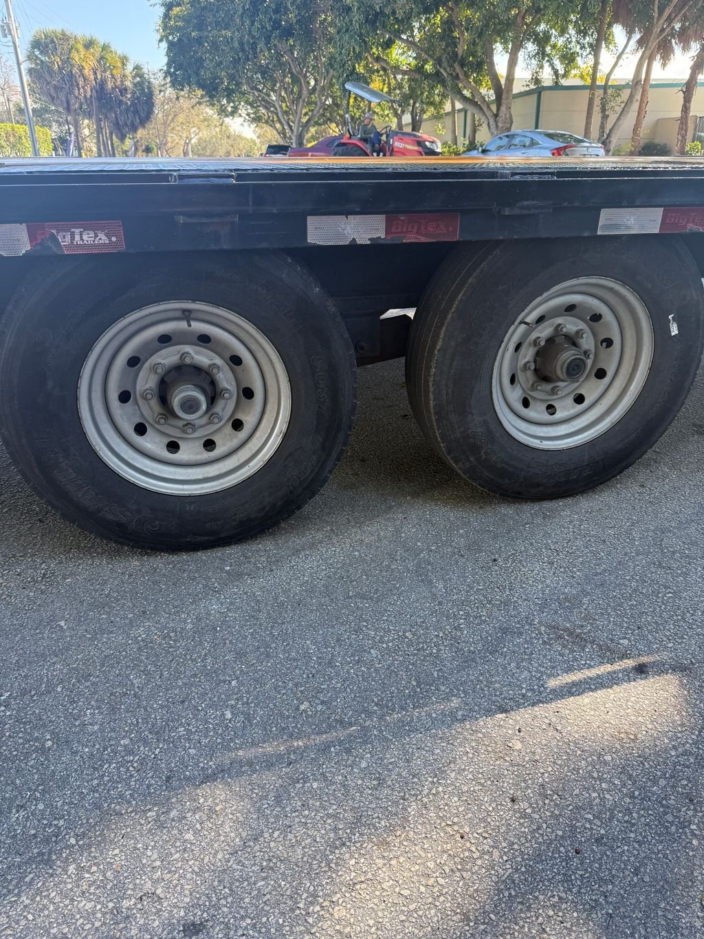 Used 2017 Big Tex 8.5 x 20 Flatbed Trailer 14k GVWR - Image 6