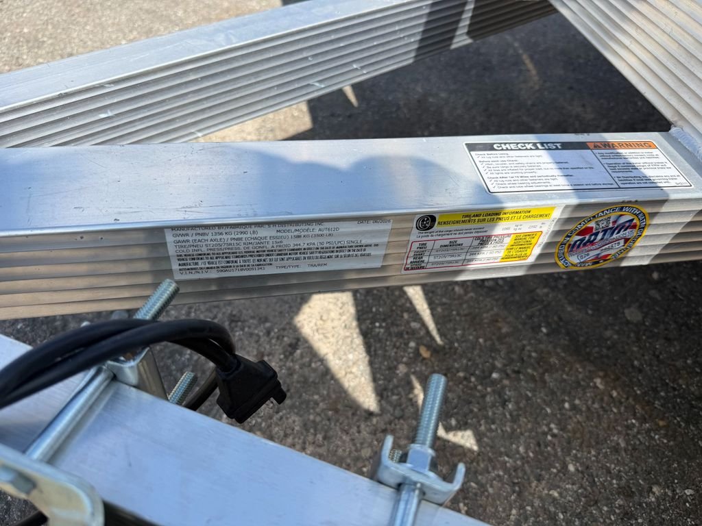 New 2027 Sport Haven 6 x 12 Aluminum Utility Trailer 3.5k GVWR - Image 2