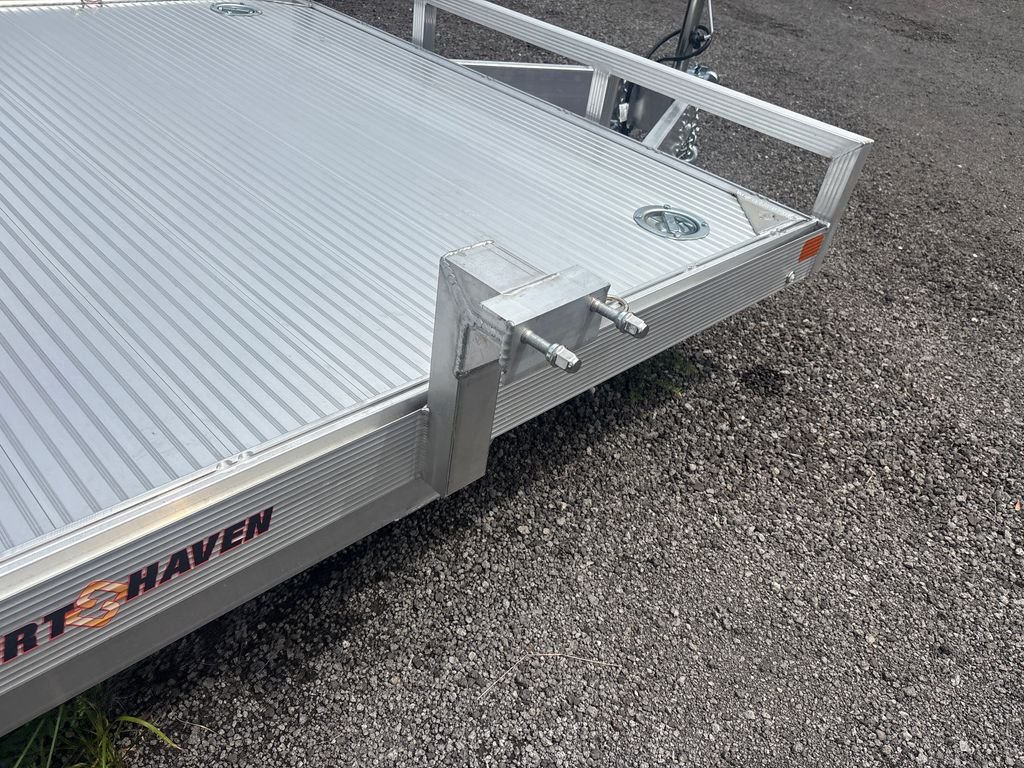 New 2026 Sport Haven 7 x 20 Aluminum Car Hauler Trailer 7k GVWR - Image 6